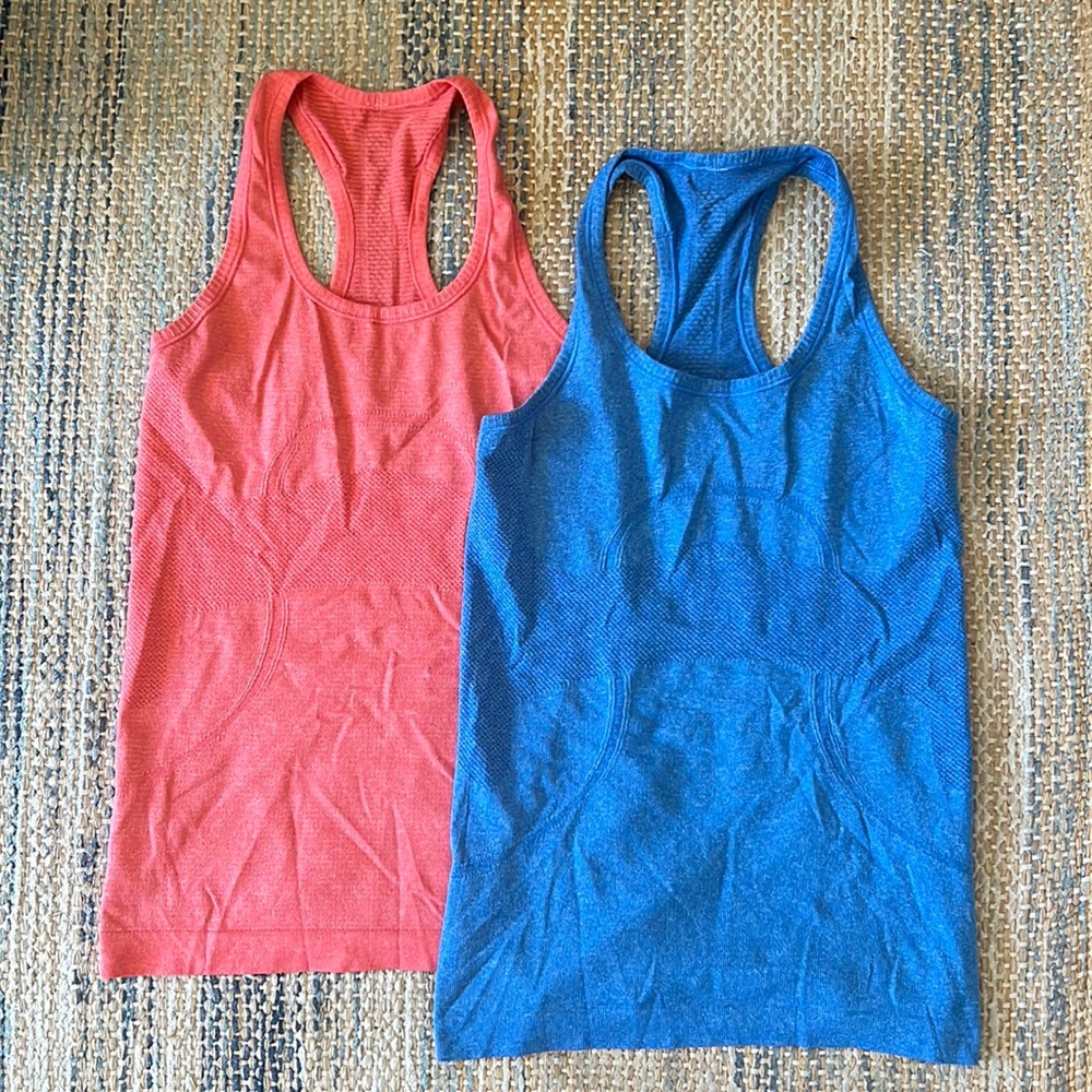 2 racerback lululemon tanks